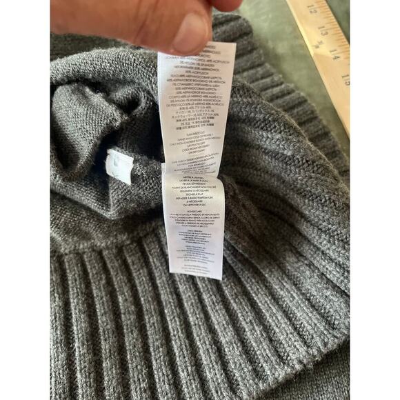 Michael Kors Gray Long Sweater Size M - Picture 10 of 11